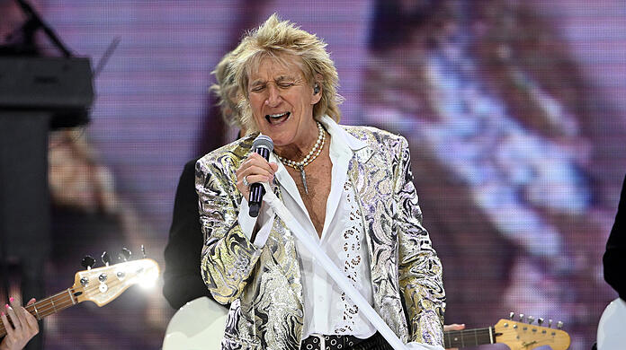 Rod Stewart live in der Münchner Olympiahalle