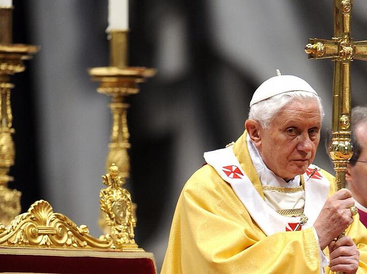 Papst Benedikt XVI. fordert zum Umdenken auf.