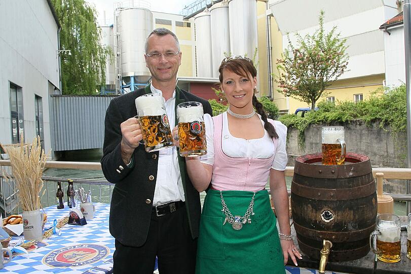 Ein Prosit aufs Anzapfen.