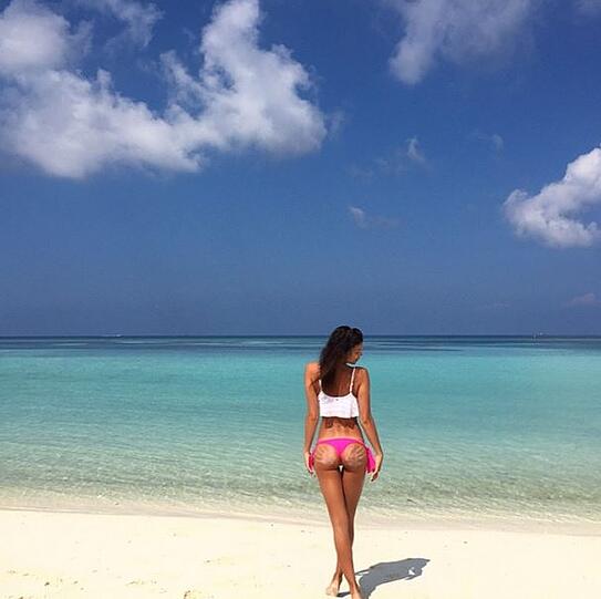 Irina Shayk auf Instagram