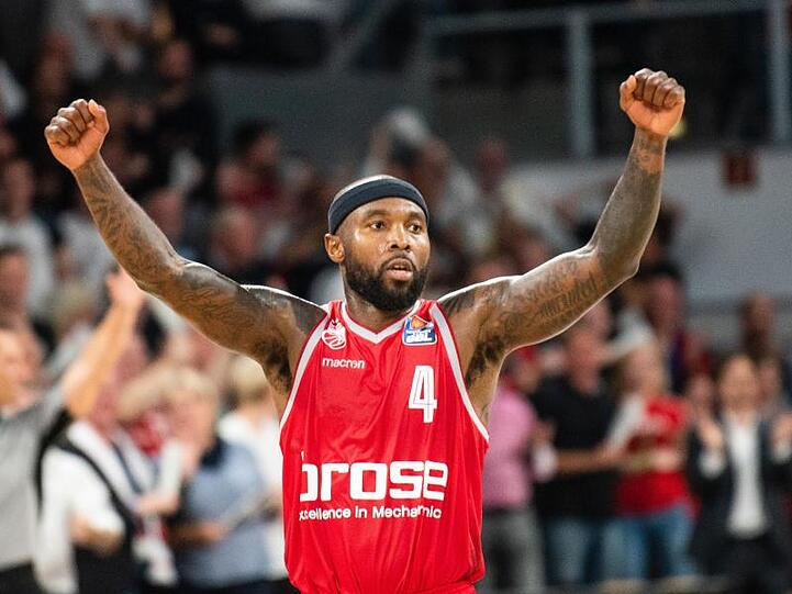 Bambergs Tyrese Rice erzielte den letzten Korb der Partie.