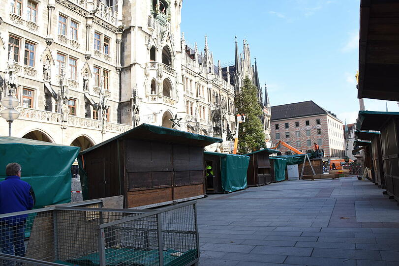 Lange sind die Hütten aber nicht mehr geschlossen. Am 22. November geht es los.