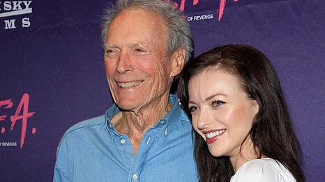 Clint Eastwood mit Tochter Francesca.