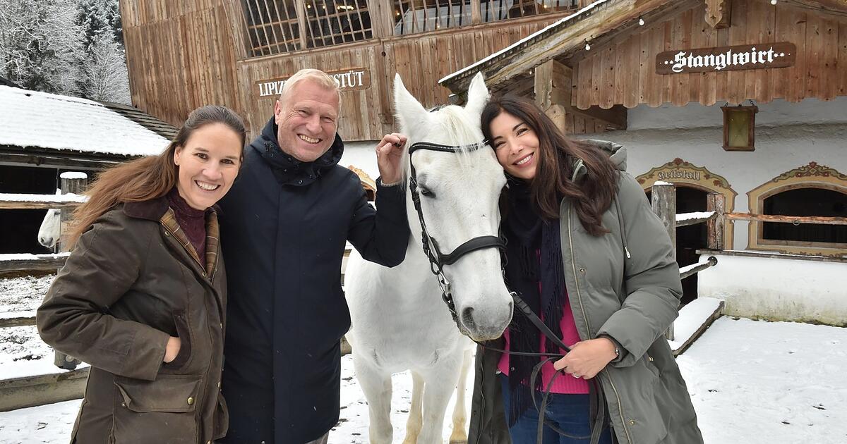 Moderatorin-Alexandra-Polzin-feiert-Geburtstagsparty-f-r-den-guten-Zweck