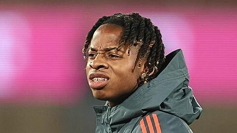 Lange Pause f&uuml;r Bayerns-Youngster Wisdom Mike.  Foto: imago