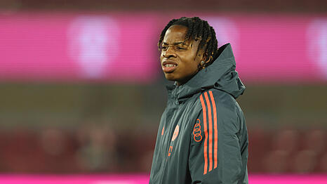 Lange Pause f&uuml;r Bayerns Youngster Wisdom Mike.
