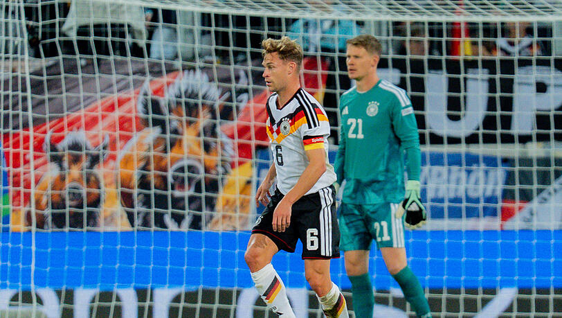 Kapitän gegen Griechenland: Joshua Kimmich. Kapitän gegen Griechenland: Joshua Kimmich.
