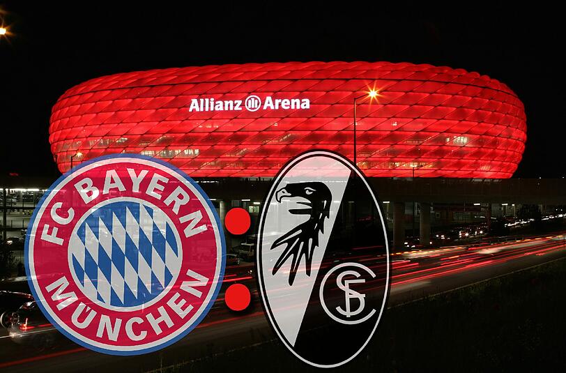 Der FC Bayern empfängt um 20 Uhr den SC Freiburg.