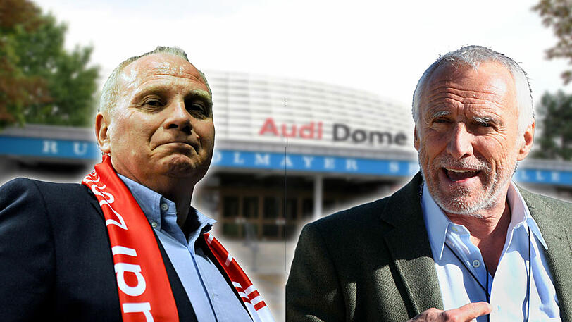 Uli Hoeneß hat das Projekt entscheiden vorangetrieben: Nun baut Red Bull die Mehrzweckhalle.