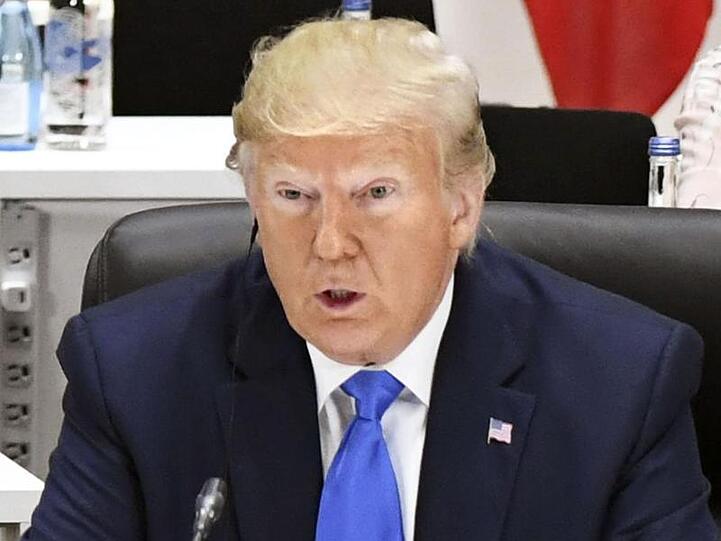 "Der Iran mach viele schlimme Dinge": US-Präsident Donald Trump.