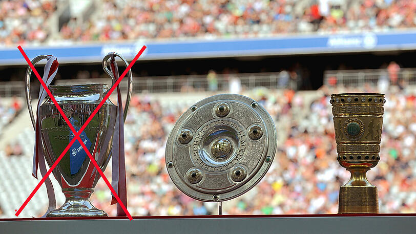 Zwei Trophäen gibt es für den FC Bayern in dieser Saison noch zu gewinnen.