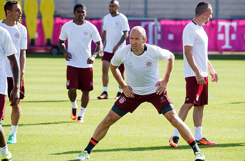 Schuftet fürs Comeback: Arjen Robben