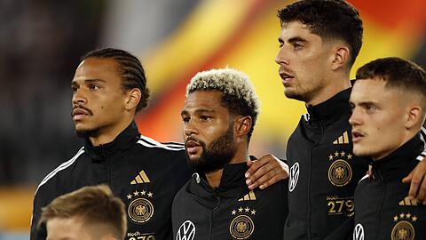 Leroy Sané und Kai Havertz sind bei der EM sicher dabei, Serge Gnabry muss noch bangen.