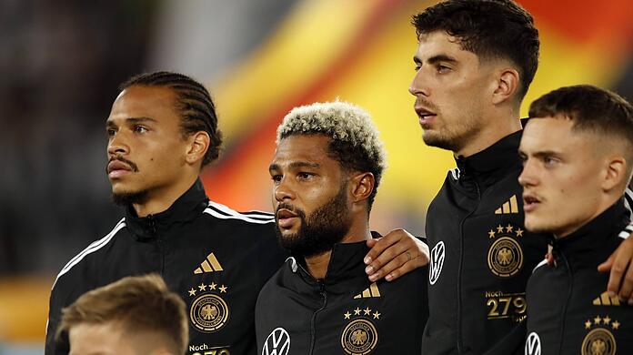 Leroy Sané und Kai Havertz sind bei der EM sicher dabei, Serge Gnabry muss noch bangen.