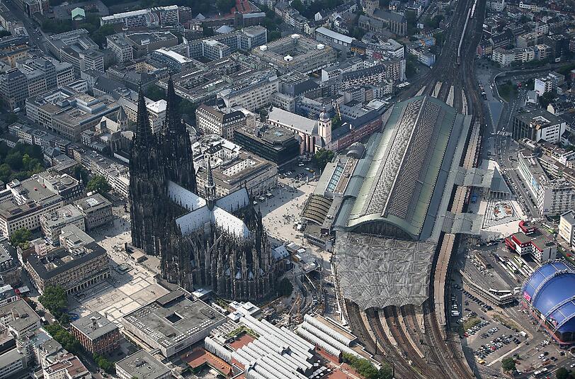 5. Köln: Der Kölner Dom, das Wallraf-Richartz-Museum und die Hohenzollernbrücke verhelfen der Rheinmetropole zum fünften Platz.