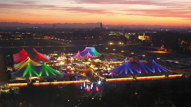 Dieses Bild wird es nicht geben, sollte heuer im Winter doch ein Tollwood stattfinden. Denn Zelte sind tabu. (Archivbild)