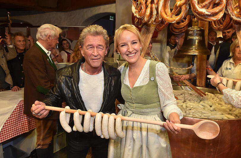 Peter Maffay mit Stanglwirt-Chefin Maria Hauser.