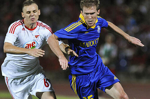 Starkicker von Borisvo: Aliaksandr Hleb (R)