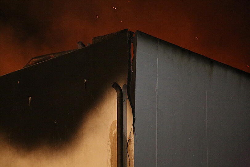 Bilder vom Großbrand in Engelsberg.