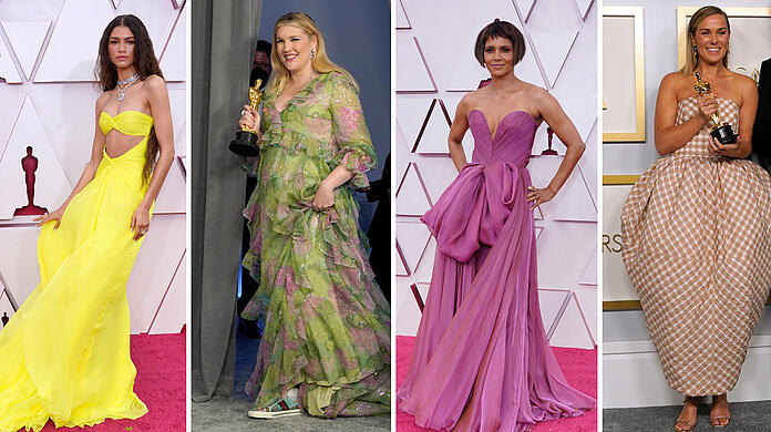 Stilvoll, aufregend oder unpassend: Die Looks der Oscar-Nacht...