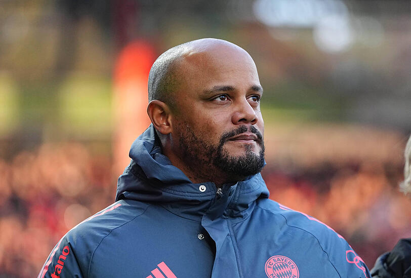 Trainer des FC Bayern: Vincent Kompany. Trainer des FC Bayern: Vincent Kompany.