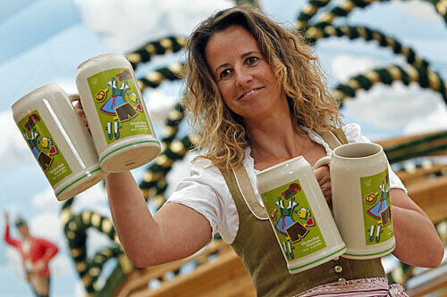 So sieht er aus: Der Wiesn Krug 2010!