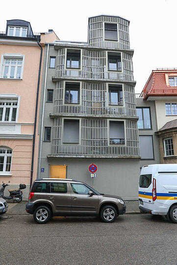 Das Studentenwohnheim an der Werneckstraße.