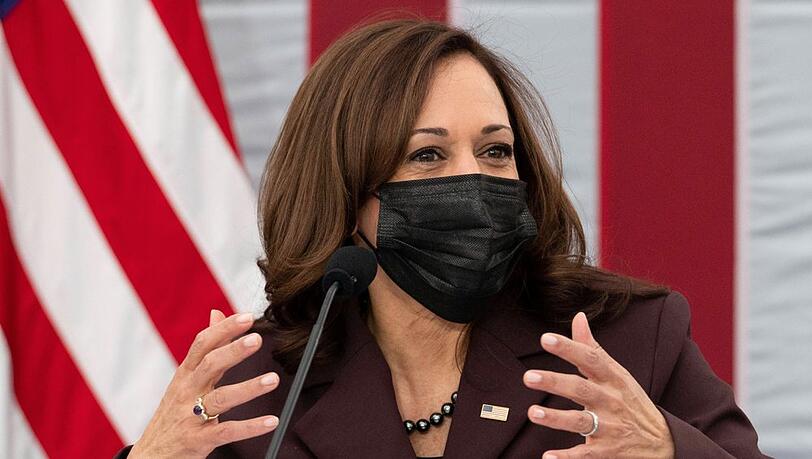 Kamala Harris wurde am 26. April positiv auf Covid-19 getestet.