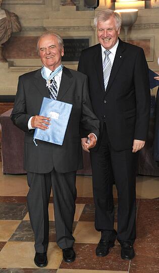 Seehofer und Max Greger