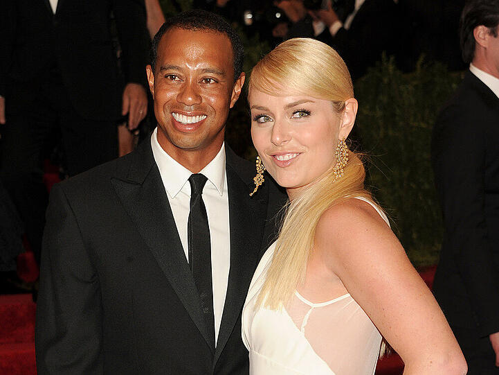 Auch Lindsey Vonn konnte Tiger Wods nicht halten
