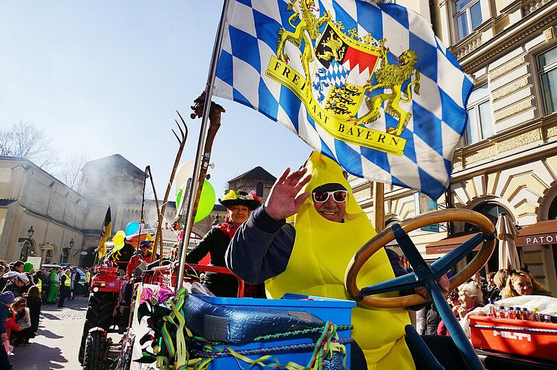 Alles Banane im Freistaat Bavaria.