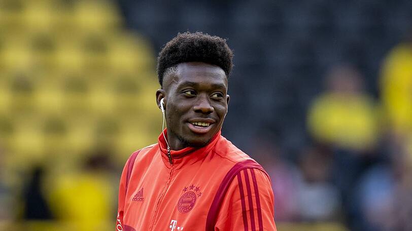 Scheint musikalisches Talent zu haben: Alphonso Davies vom FC Bayern München