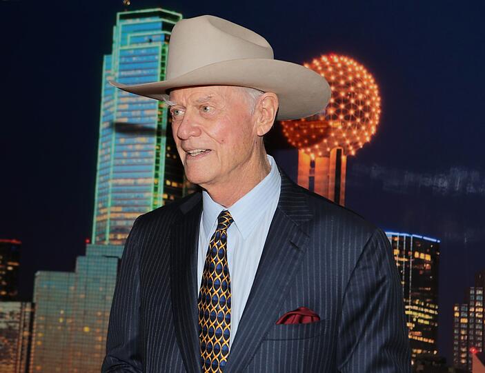 Larry Hagman: Bilder aus seinem Leben