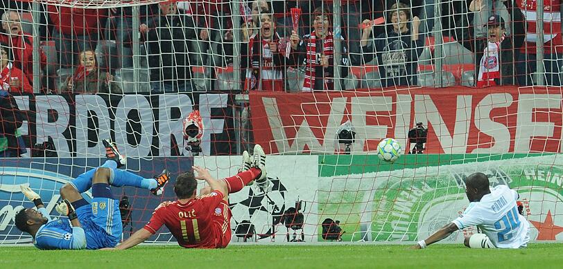 Bayern gegen Marseille - die Bilder des Spiels.