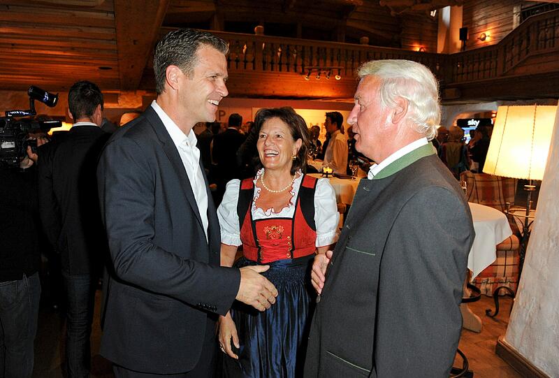 Oliver Bierhoff und Balthasar Hauser.