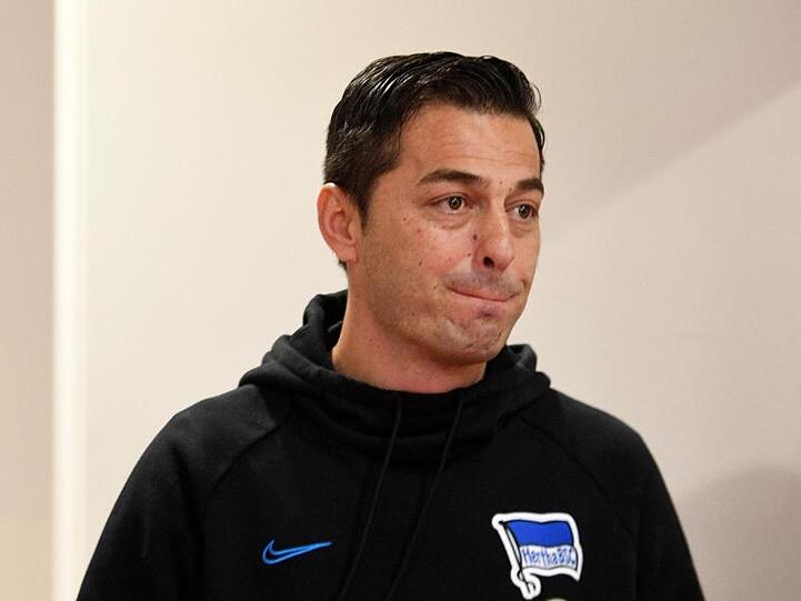 Ante Covic muss um seinen Job bei Hertha BSC bangen.