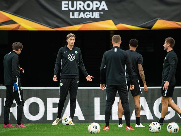 Für den VfL ist Malmö FF ein unbekannter Gegner: Training der Wolfsburger Spieler.