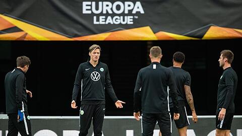 Für den VfL ist Malmö FF ein unbekannter Gegner: Training der Wolfsburger Spieler.