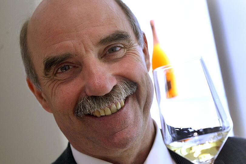 Trotz Frost zufrieden: Wein-Präsident Artur Steinmann.