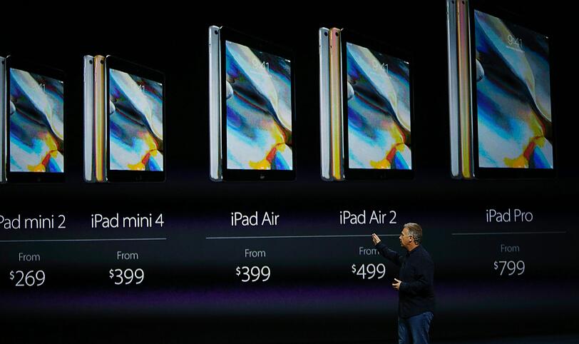 Apple präsentierte am Mittwoch die Neuigkeiten des Unternehmens in San Francisco.