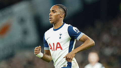 Mathys Tel läuft seit Winter auf Leihbasis für Tottenham auf.