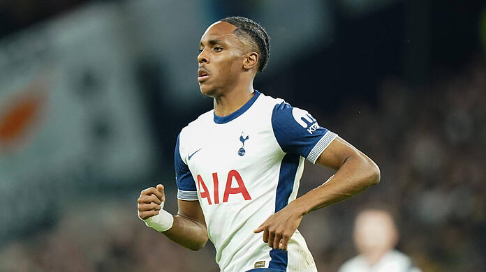 Mathys Tel läuft seit Winter auf Leihbasis für Tottenham auf. Nun soll er fix zum frischgebackenen Europa-League-Sieger wechseln.