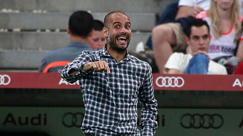 Hatte auch beim Audi-Cup noch einiges zu korrigieren: Bayern-Coach Pep Guardiola.