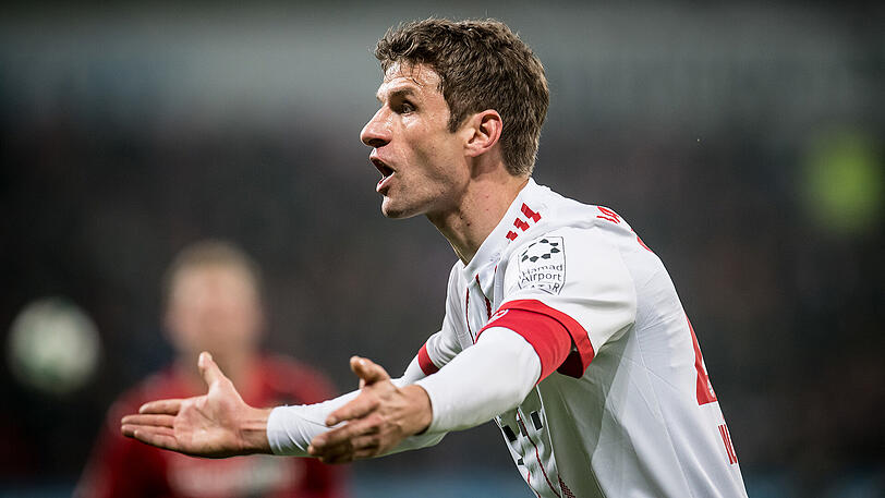 Thomas Müller stellt sich gegen den SC Paderborn auf einen echten Pokalfight ein.