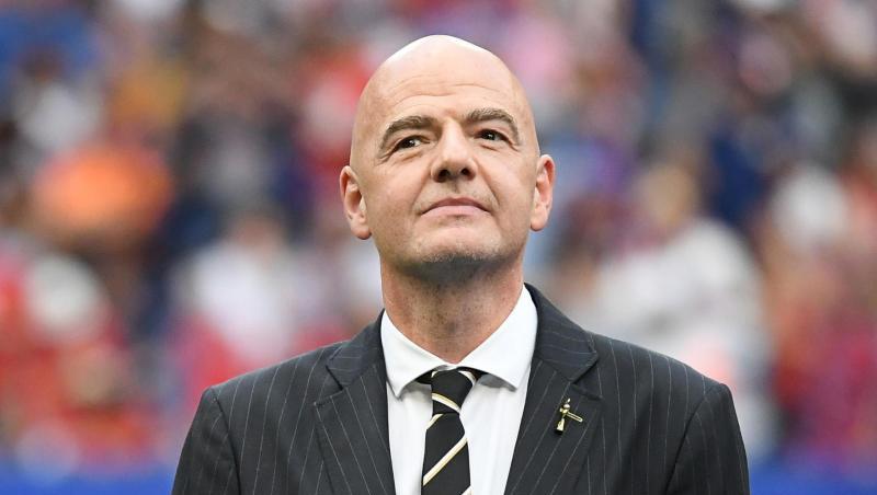 Gianni Infantino, Präsident des Weltfußball-Verbands FIFA. Gianni Infantino, Präsident des Weltfußball-Verbands FIFA.