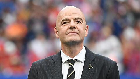 Gianni Infantino, Präsident des Weltfußball-Verbands FIFA.