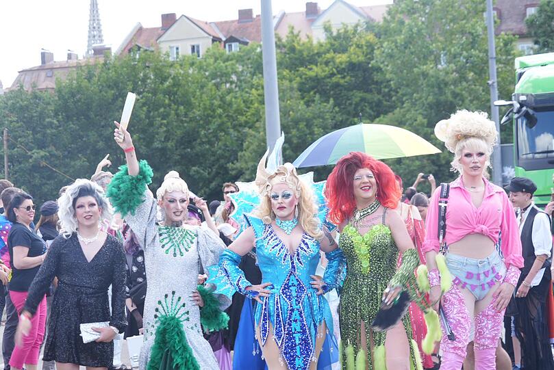Die CSD-Parade 2024 in München hat begonnen.