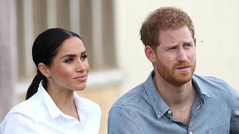 Prinz Harry und Herzogin Meghan 2018 in Dubbo.