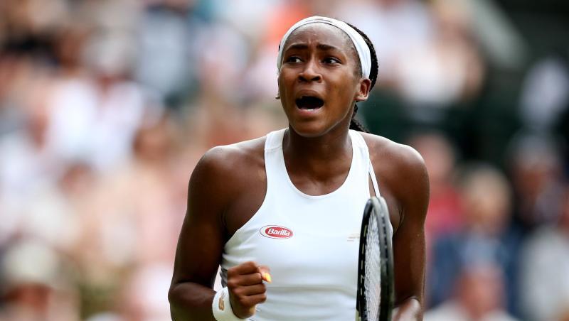 Cori Gauff sorgt in Wimbledon weiter für Furore und steht im Achtelfinale. Cori Gauff sorgt in Wimbledon weiter für Furore und steht im Achtelfinale.