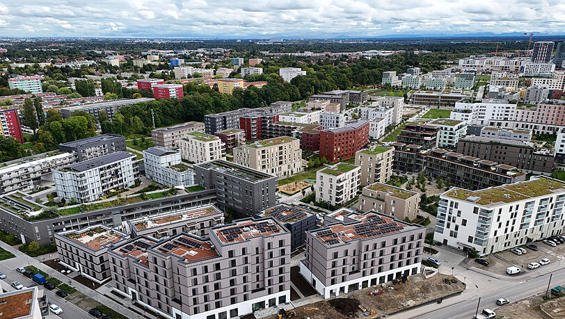Im M&uuml;nchner Westen entsteht Freiham &ndash; das gr&ouml;&szlig;te Neubaugebiet Europas.